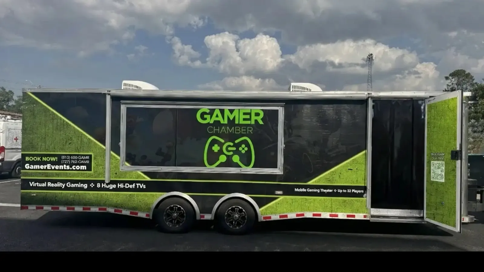 Gamer Events mobile gaming truck